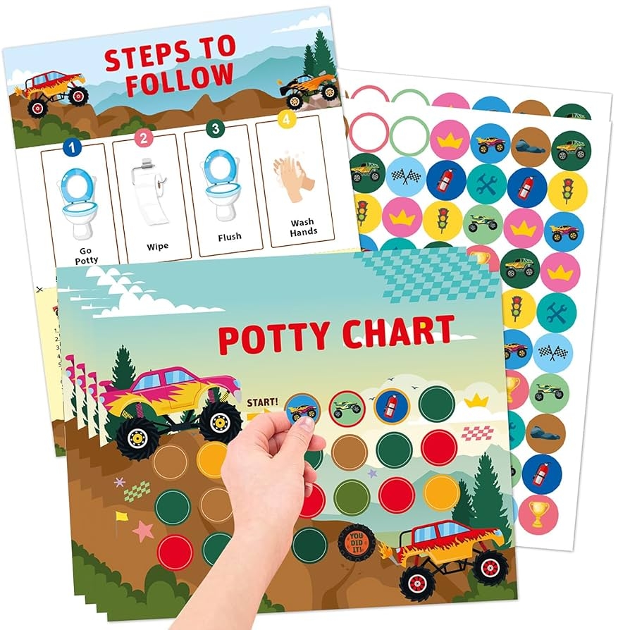 beginner potty training chart