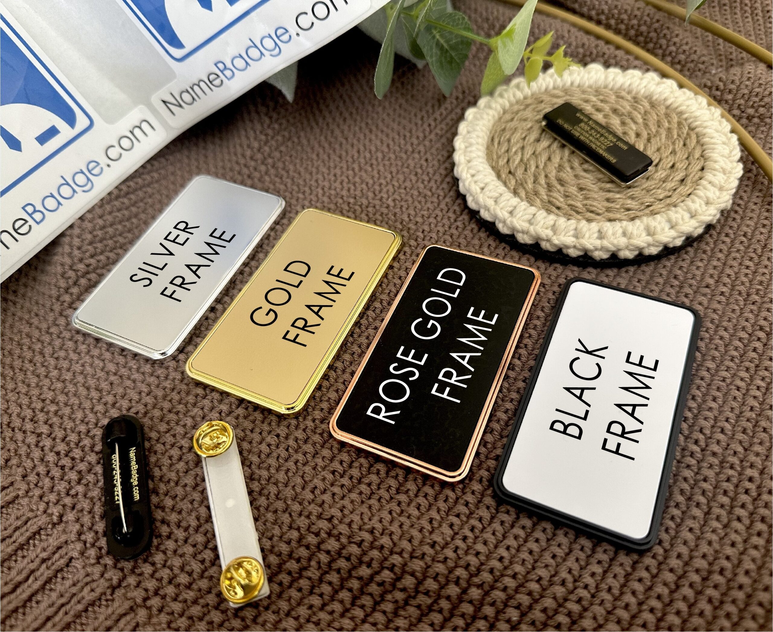 Premium Magnetic Name Tags Custom Name Badges NameBadge