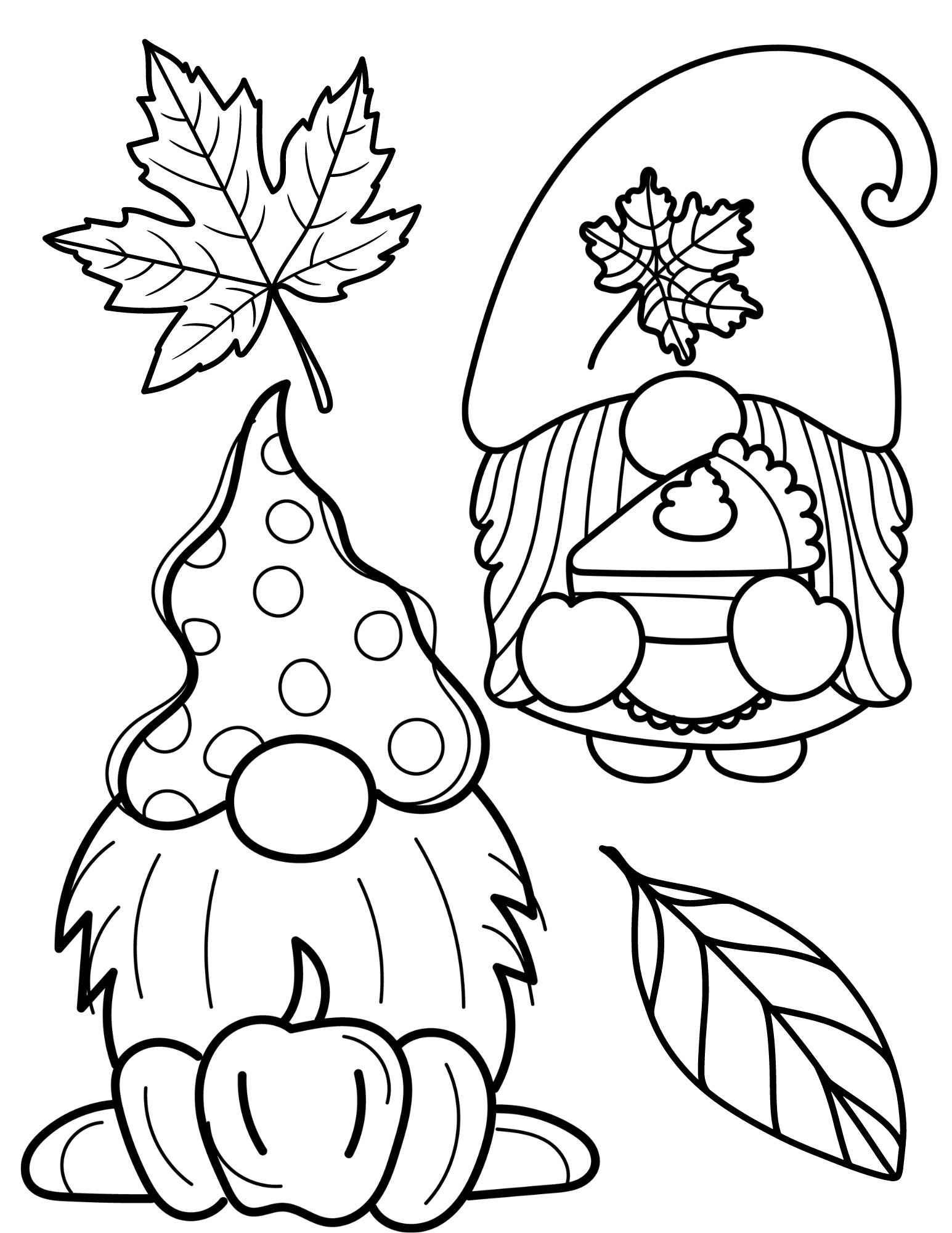 printable fall coloring sheets