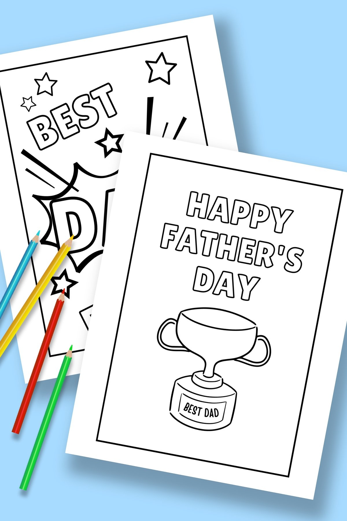 printable father's day card