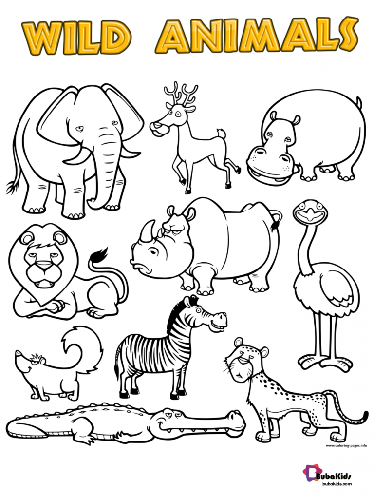 Printables For Kids Animals Printable Templates