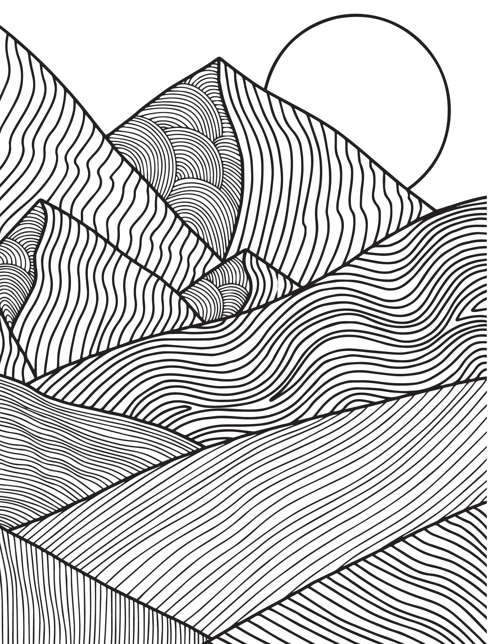 grown up colouring sheets