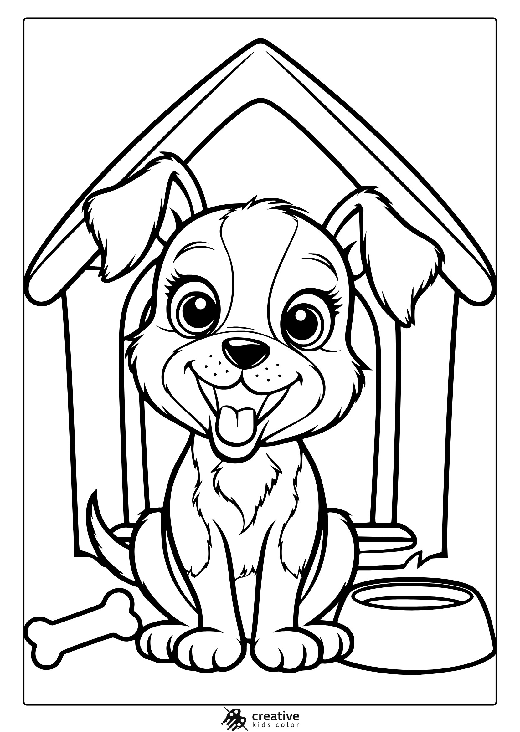 printable dog coloring sheets