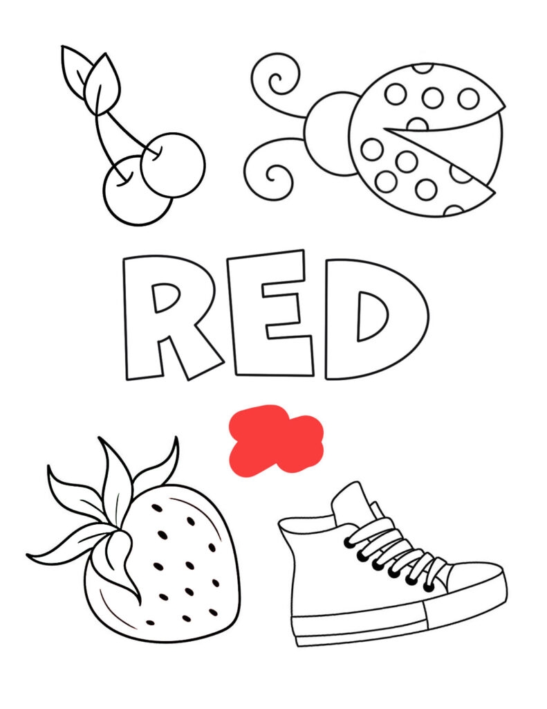 coloring worksheets for preschool