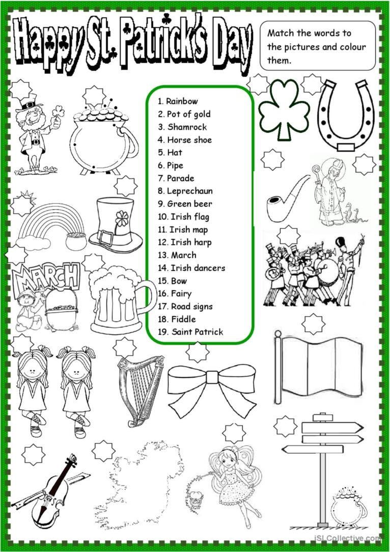 st patricks day worksheets st patricks day worksheets