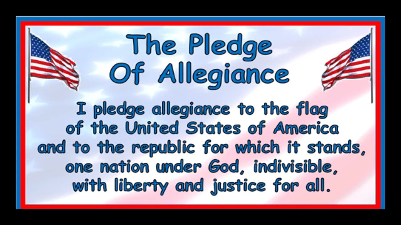 the pledge of allegiance words