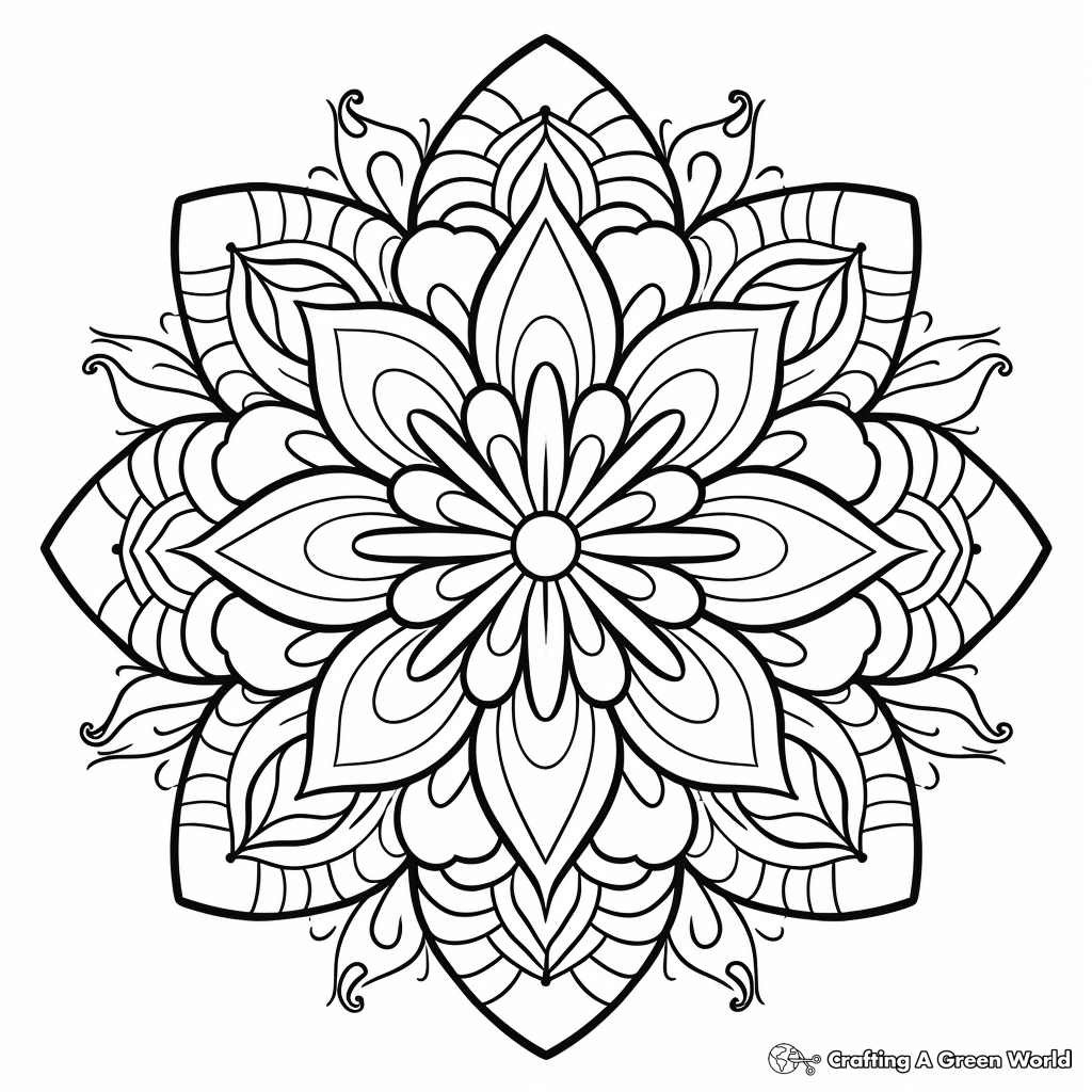 coloring pages for adults easy