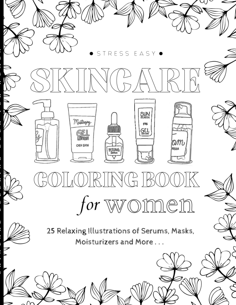 Skincare Coloring Book Press Humble Amazon de B cher