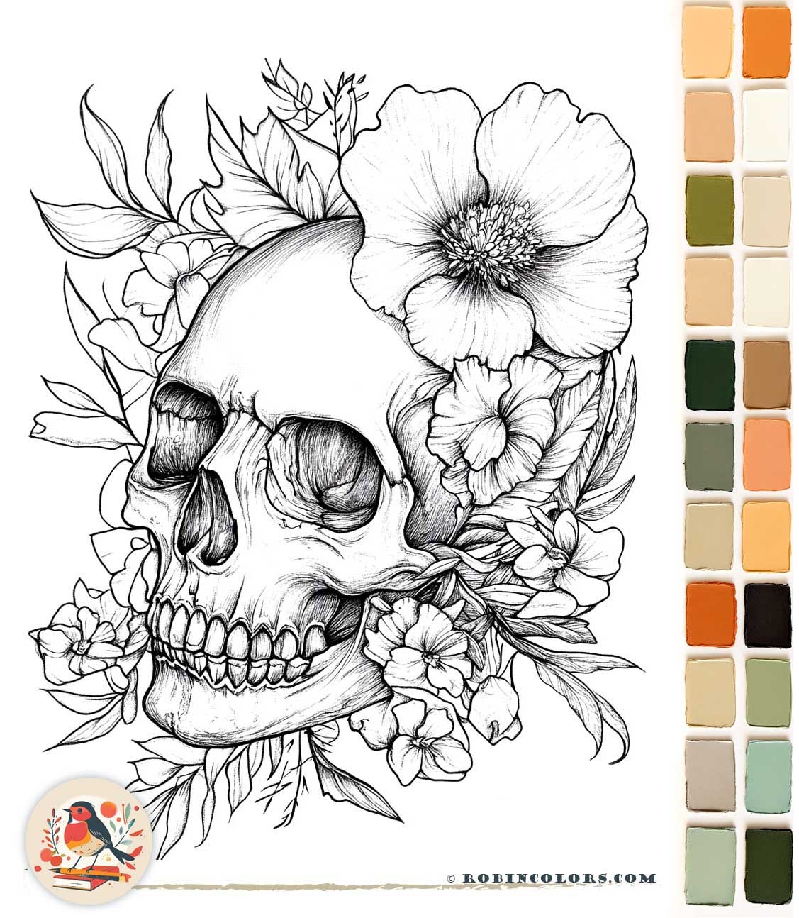 color sheets for adults