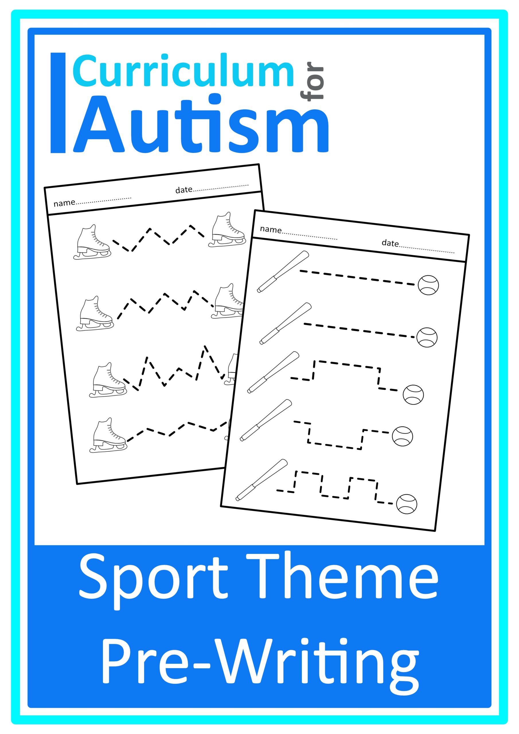 Space Theme Fine Motor Pre Writing Pencil Skills Worksheets Autism Special Education Homeschool Curriculum For Autism