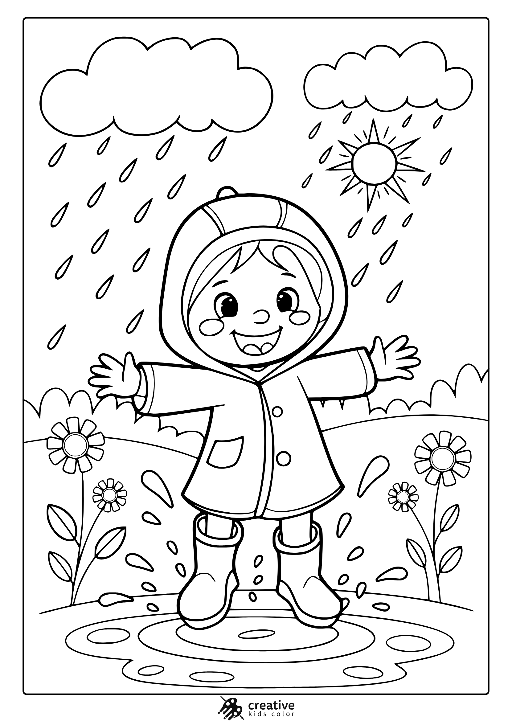 spring break coloring sheets