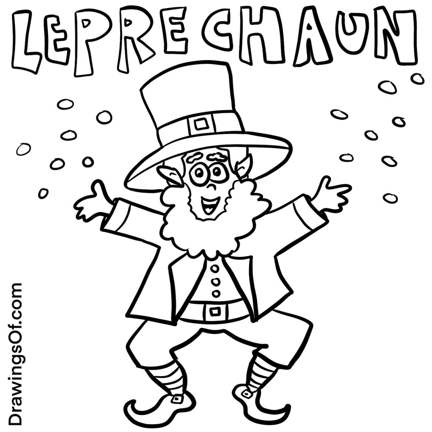 st patricks day coloring sheet