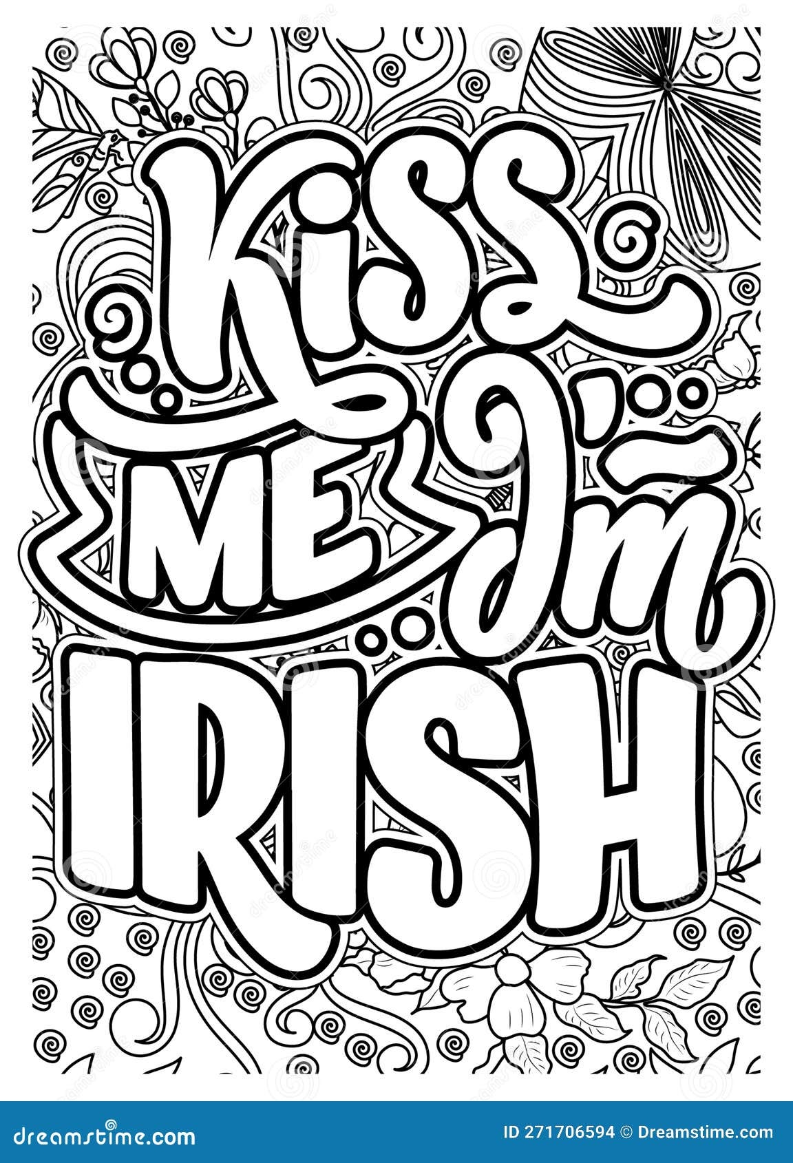 St Patrick S Day Inspirational Quote Coloring Pages For Adults St Patrick S Day Coloring Page Design Stock Illustration Illustration Of Printable Typography 271706594 St Patrick S Day Inspirational Quote Coloring Pages For Adults St Patrick S Day Coloring Page Design Stock Illustration Illustration Of Printable Typography 271706594