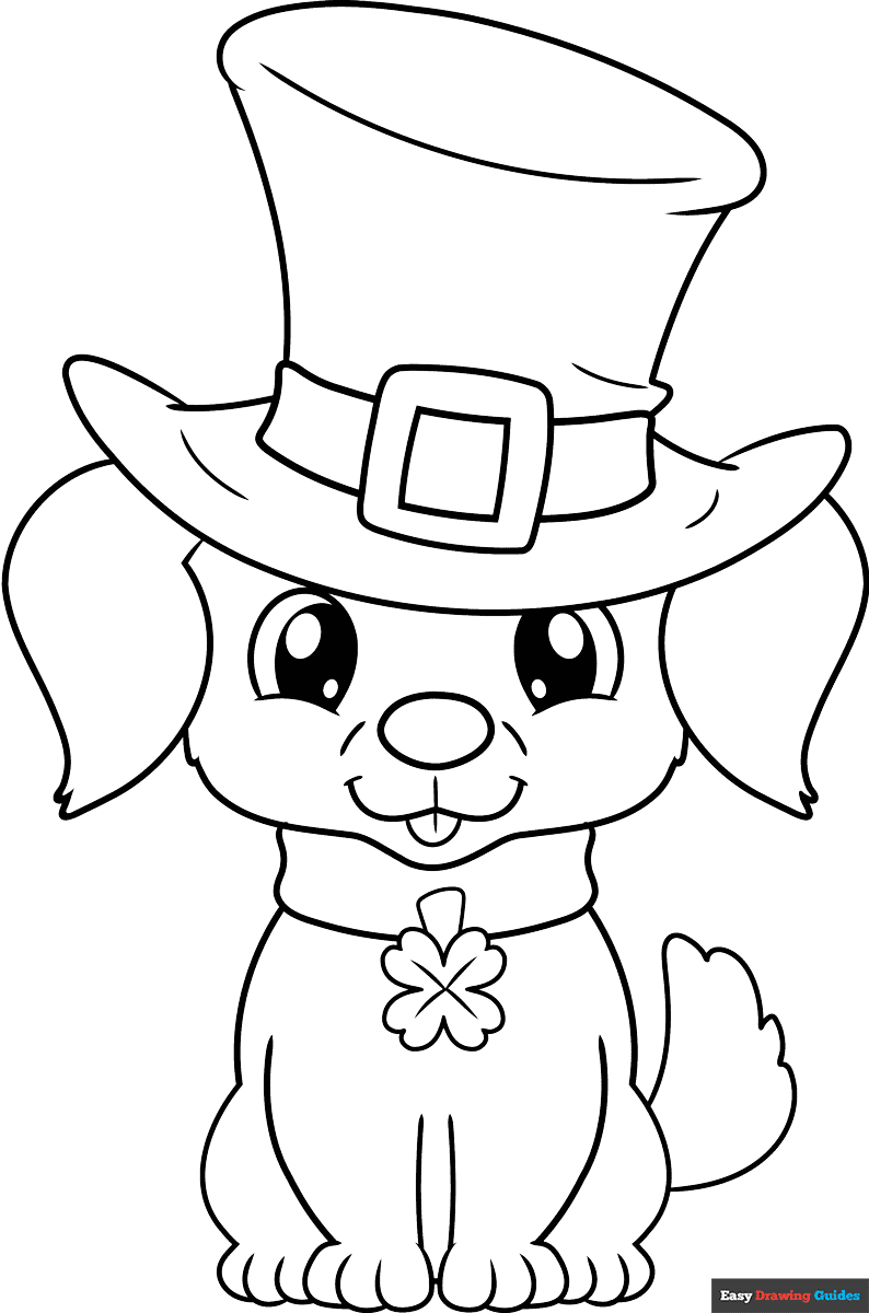 st patrick day coloring sheets