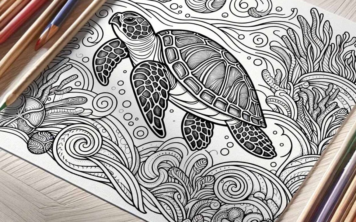 coloring book pages for adults