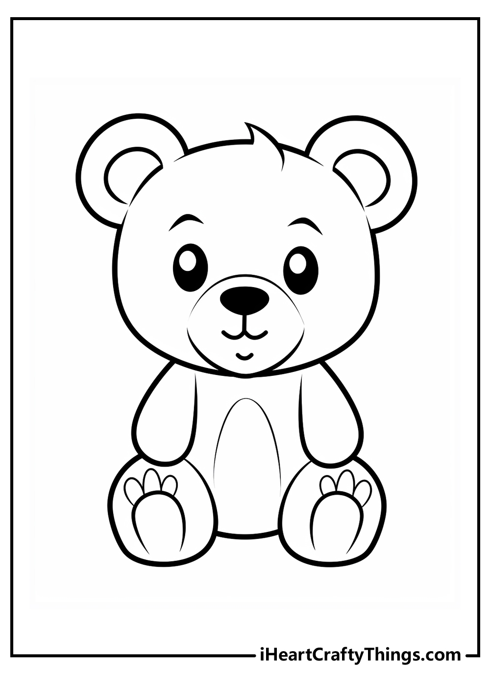 Teddy Bear Coloring Pages 100 Free Printables 