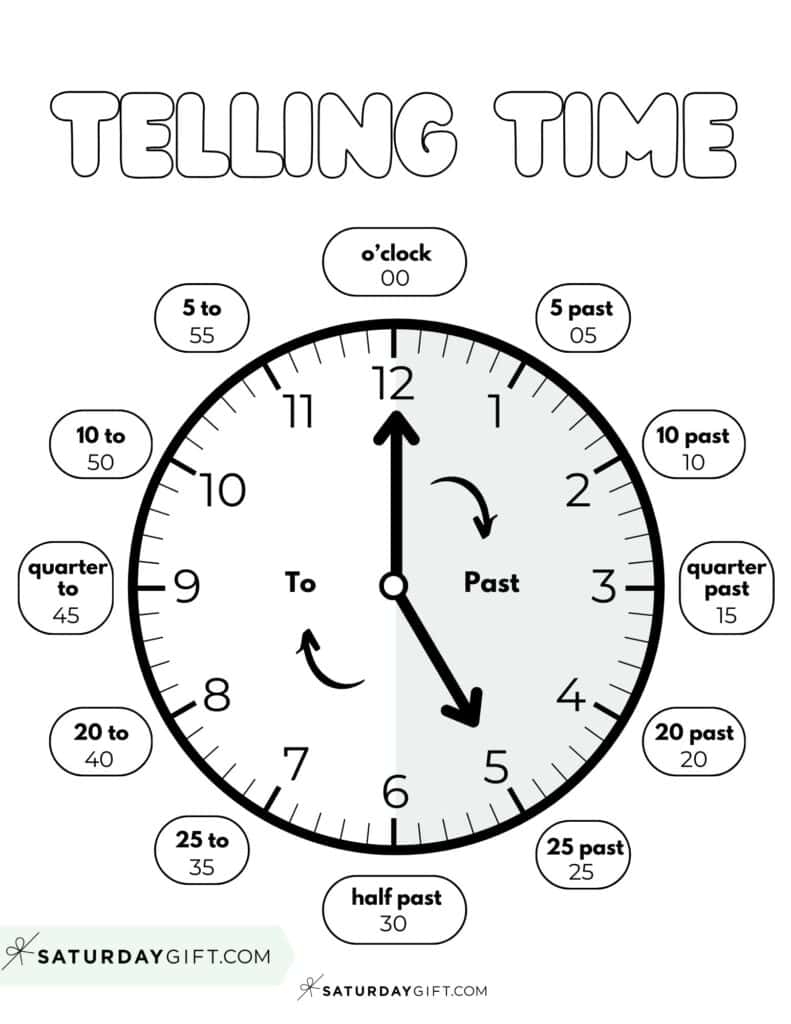 free printable time worksheets
