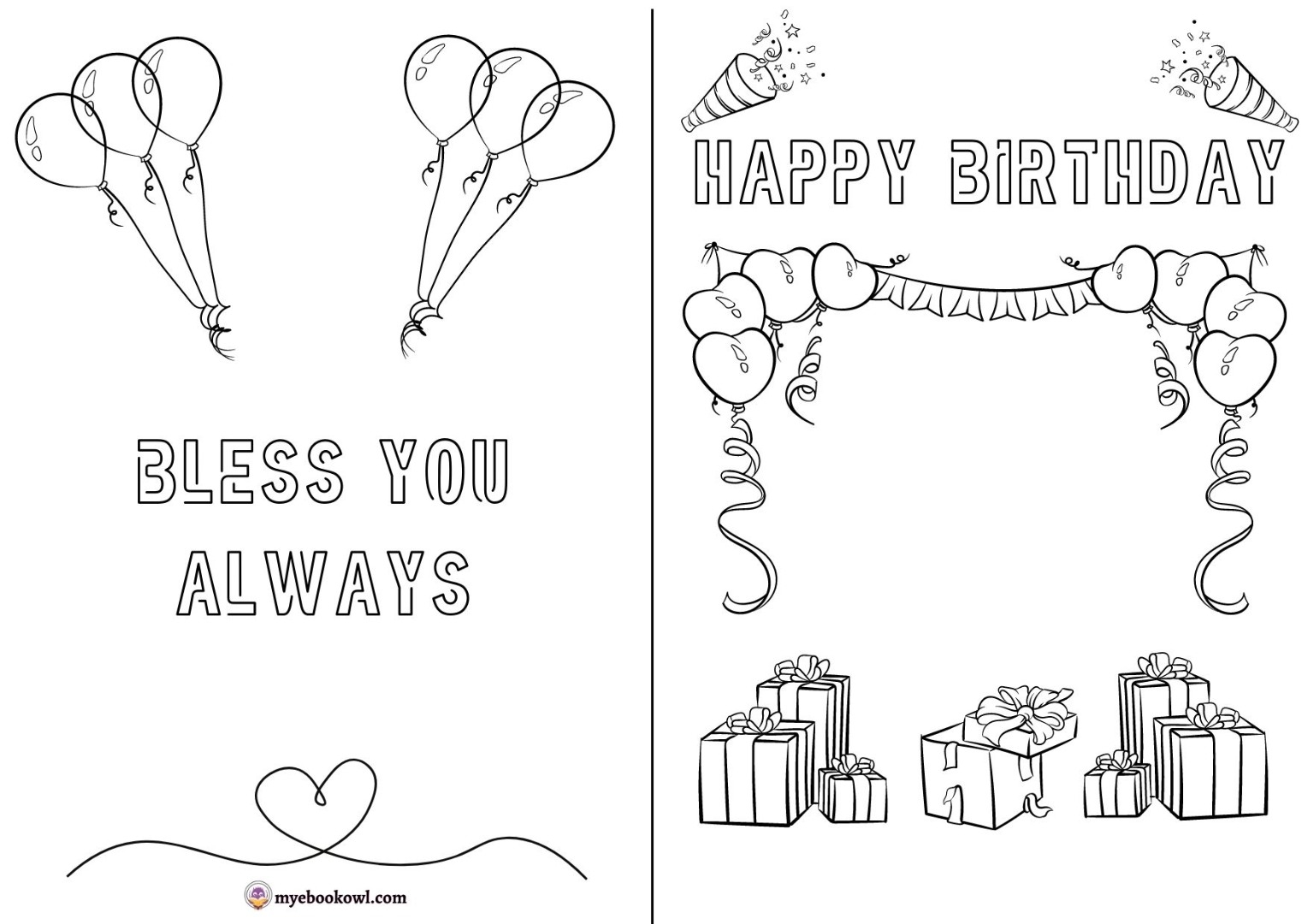 printable happy birthday card