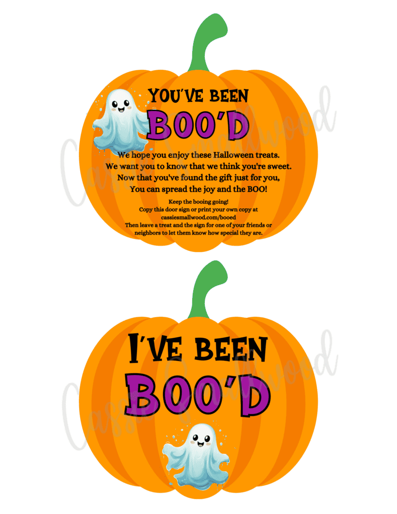 THE CUTEST You ve Been Booed Printables Cassie Smallwood