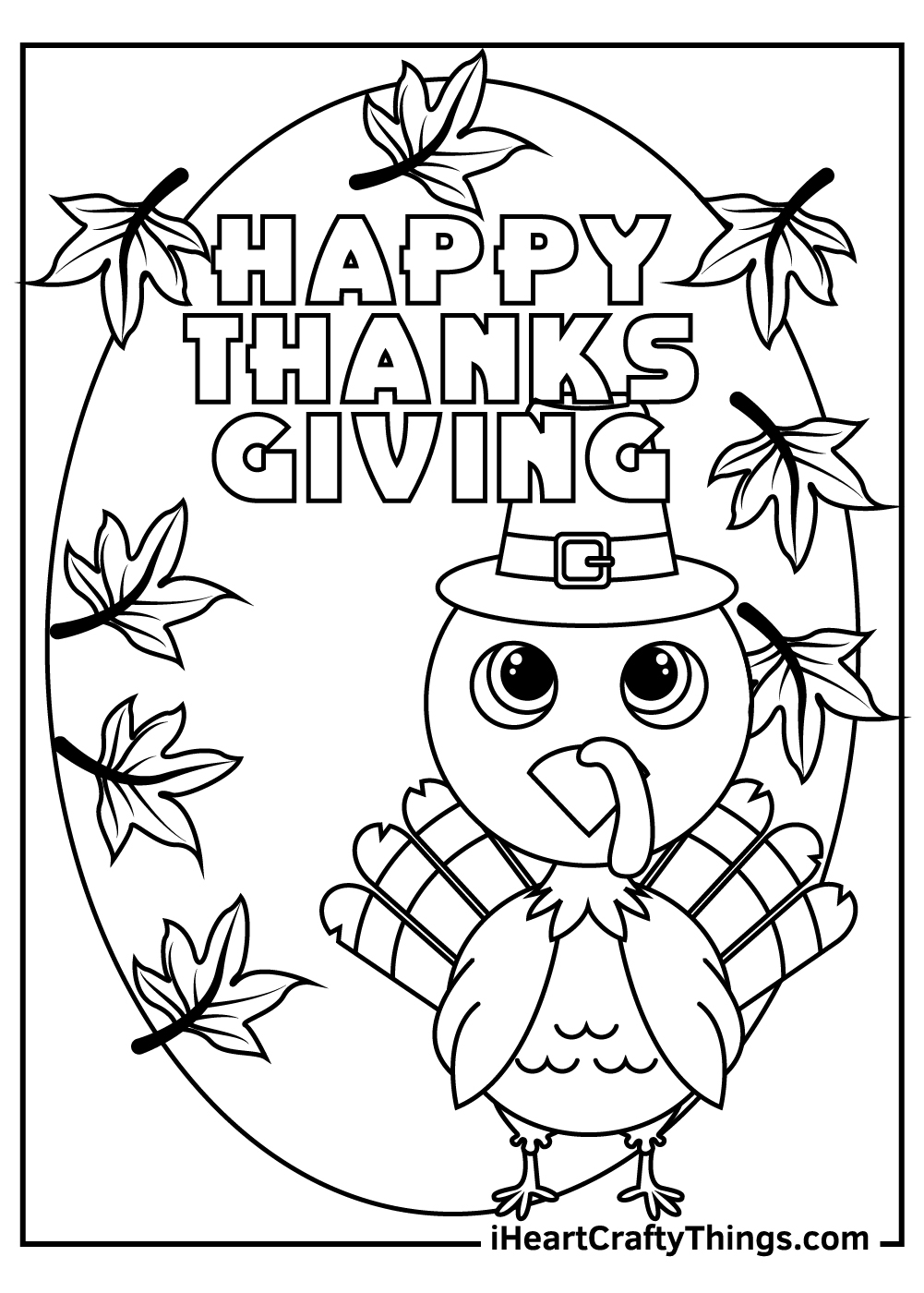 thanksgiving color sheets to print