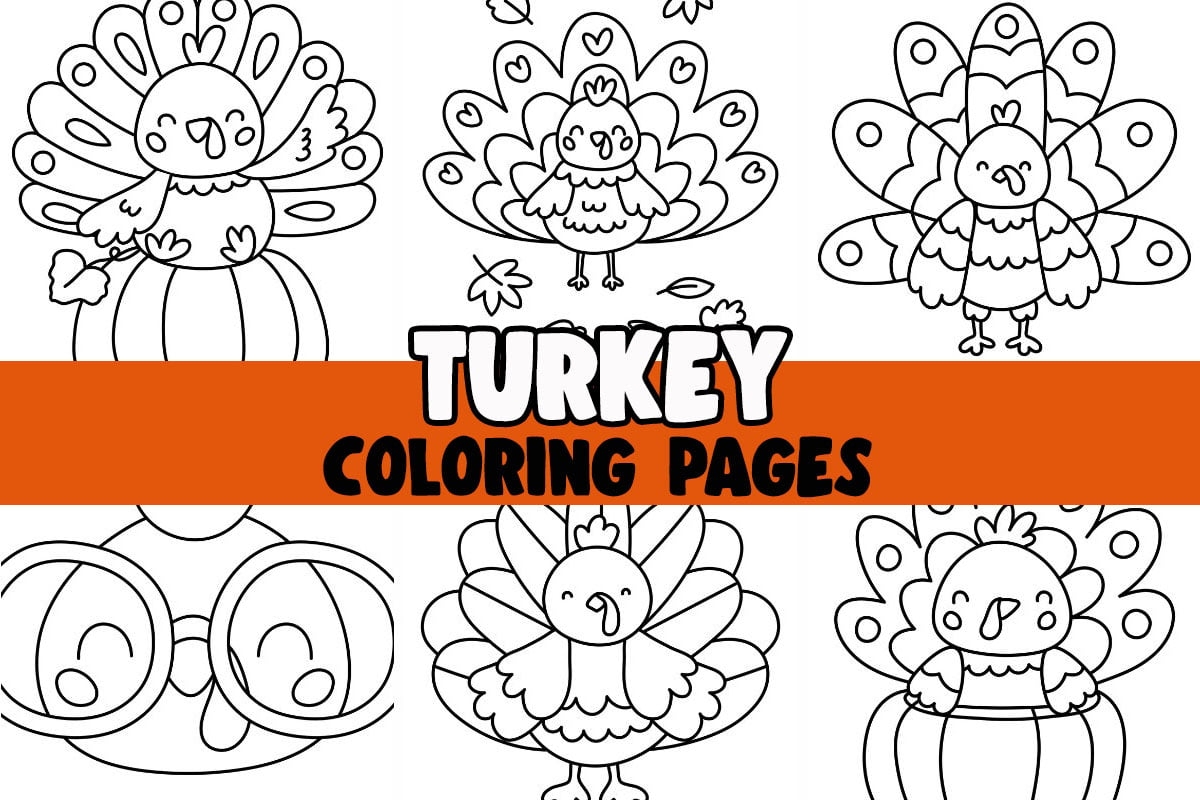 thanksgiving color sheets free