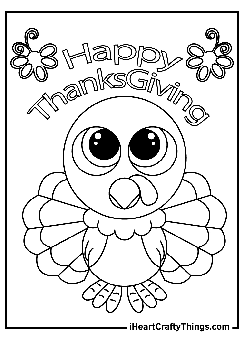 printable turkey coloring pages