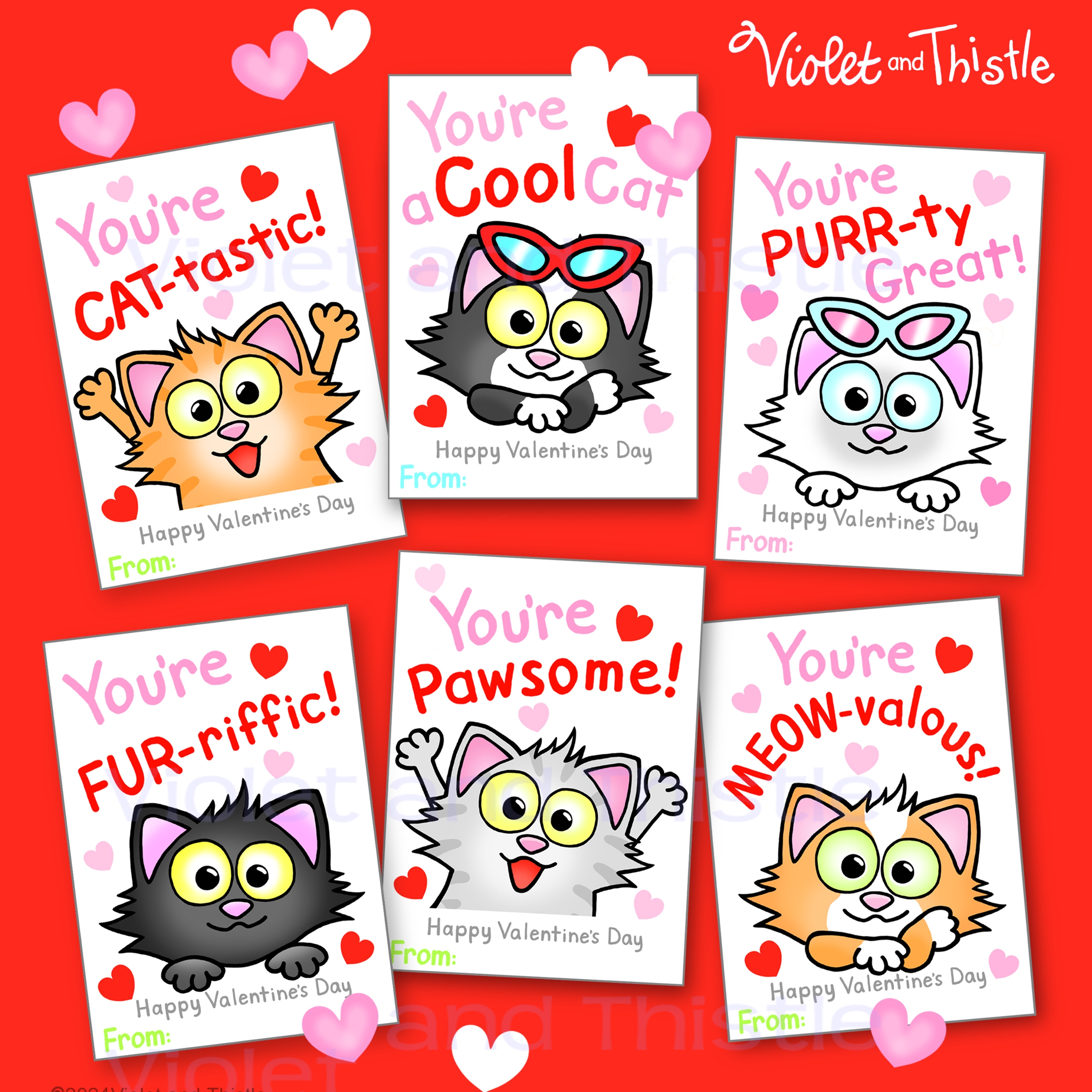 valentine's day cards printable