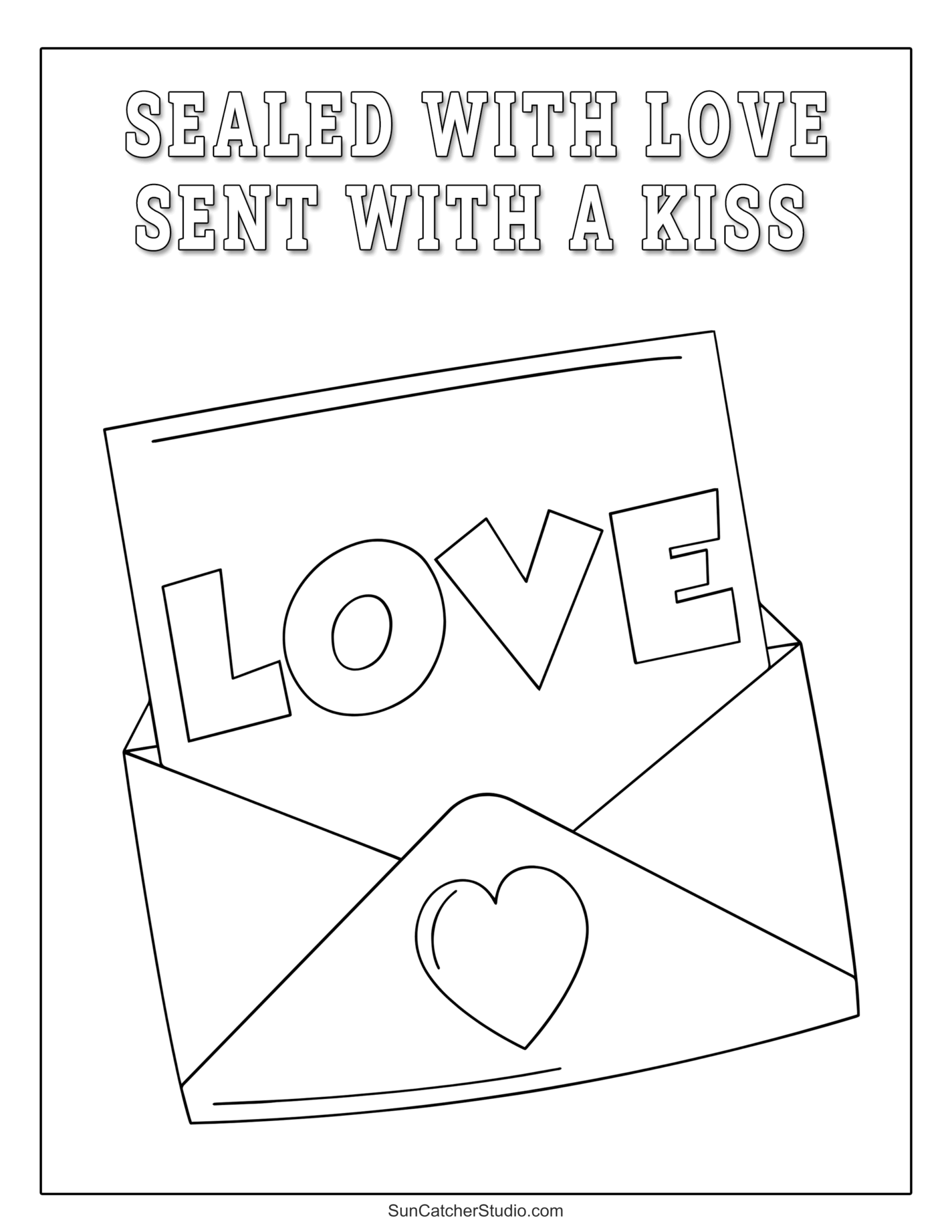 Valentine s Day Coloring Pages And Coloring Sheets Free Printables Monograms Design Tools Patterns DIY Projects