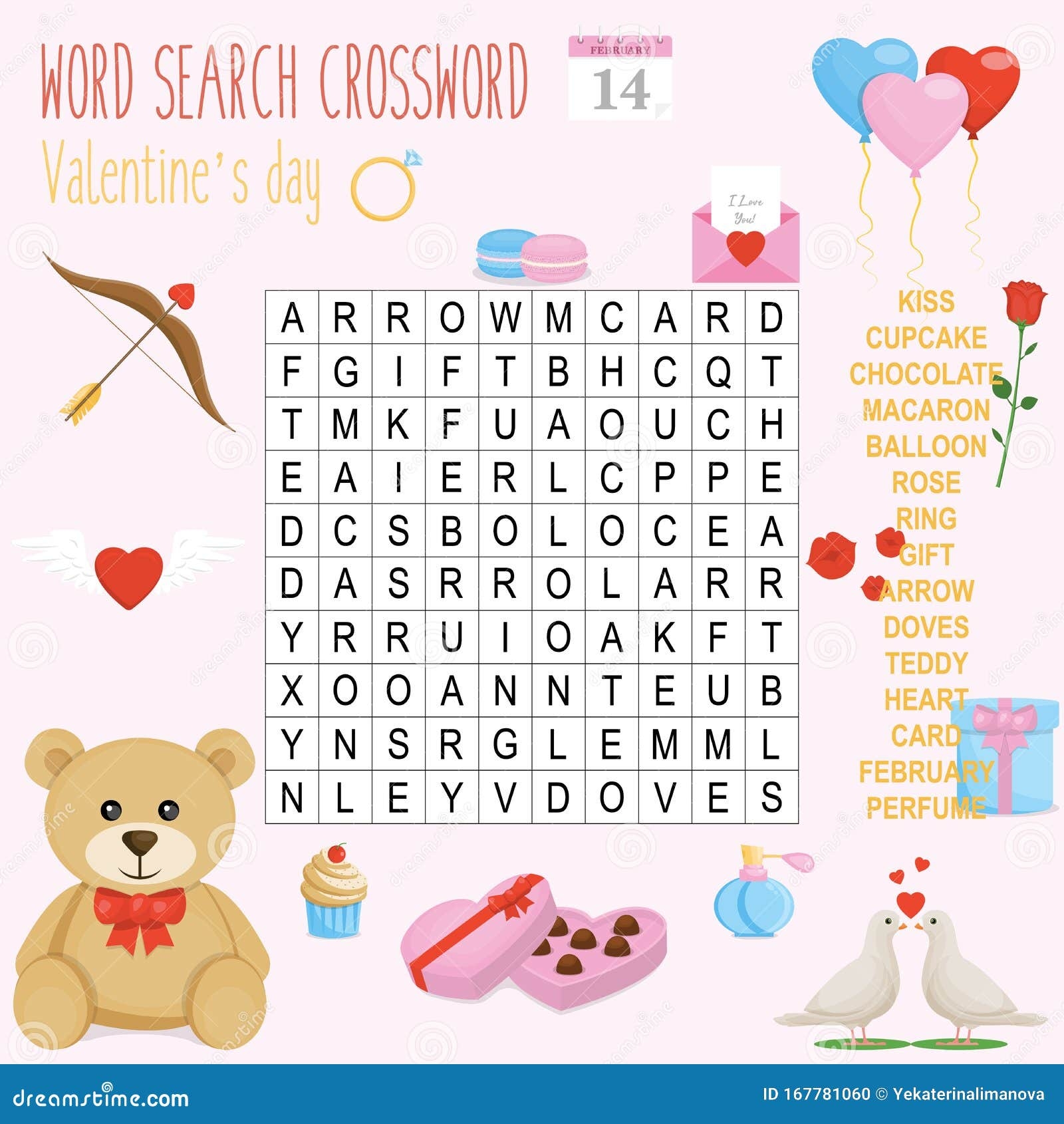 Word Search Puzzle Valentine Stock Illustrations 336 Word Search Puzzle Valentine Stock Illustrations Vectors Clipart Dreamstime