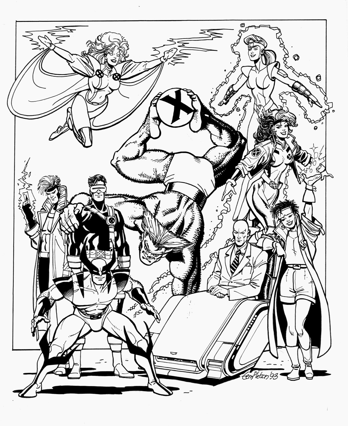coloring pages for men